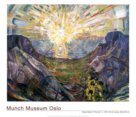 The Sun, 1912 by Edvard Munch
